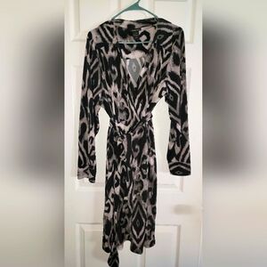 Lane Bryant Wrap Longsleeve Dress